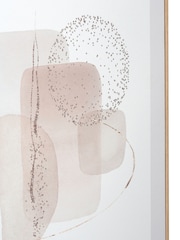 Pacific Natural Abstract Canvases with Natural Frame Set of 2 - Image 4 of 6