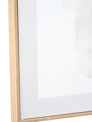 Pacific Natural Abstract Canvases with Natural Frame Set of 2 - Image 6 of 6