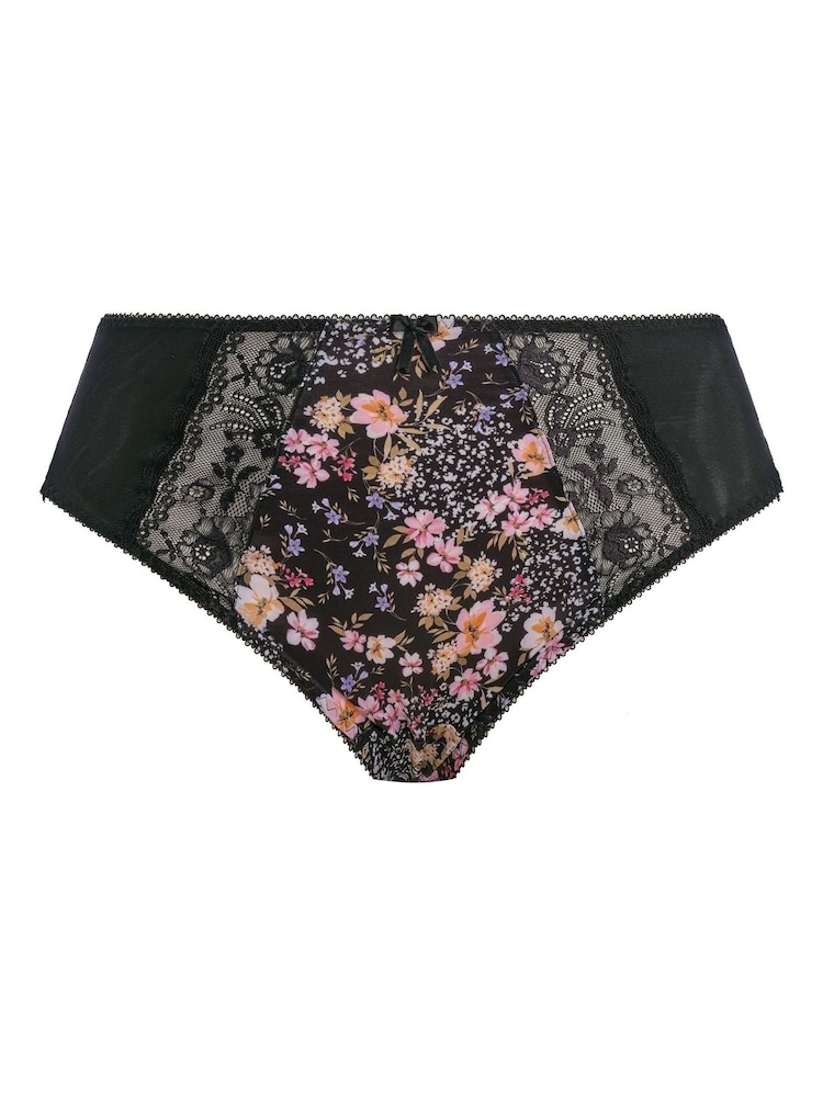 Elomi Animal Print Morgan 100% Cotton High Leg Brief - Image 6 of 6