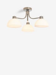 Chrome Layton 3 Light Flush Ceiling Light - Image 5 of 5