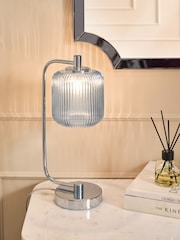 Chrome Ryker Touch Table Lamp - Image 1 of 5