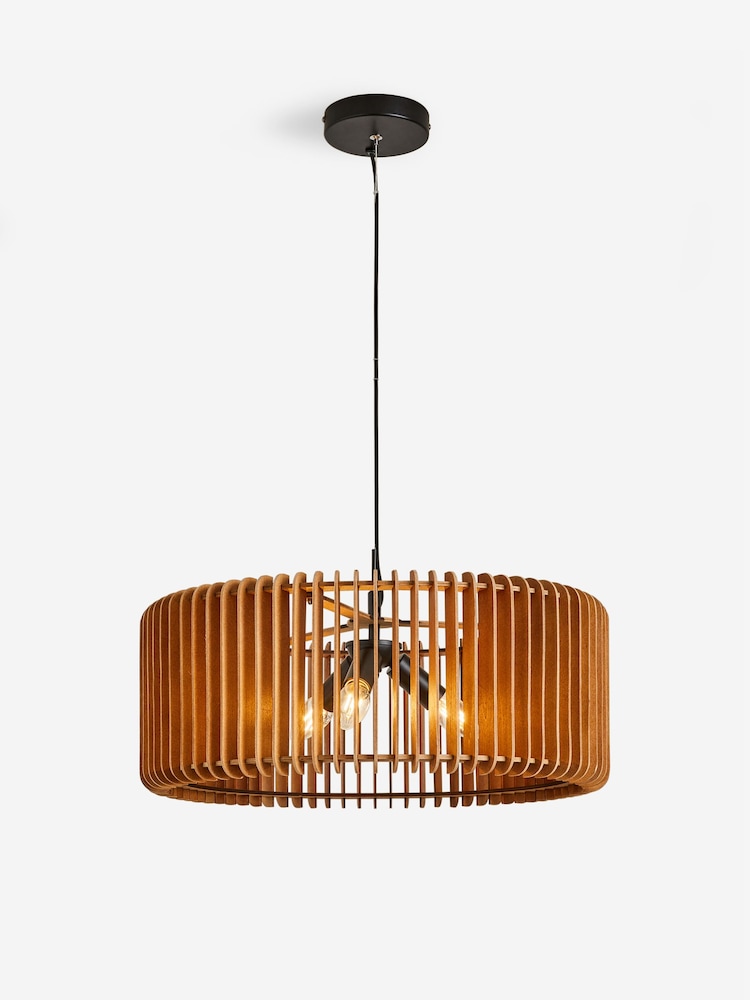 Natural Anders 3 Light Chandelier Light - Image 5 of 5