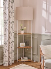 Ivory Malvern Shelf Floor Lamp - Image 2 of 5
