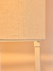 Ivory Malvern Shelf Floor Lamp - Image 3 of 5