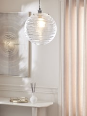 Clear Juno Easy Fit  Pendant Light Shade - Image 1 of 5