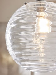 Clear Juno Easy Fit  Pendant Light Shade - Image 3 of 5