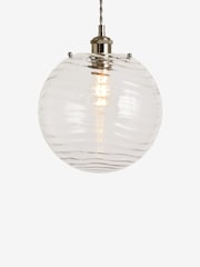 Clear Juno Easy Fit  Pendant Light Shade - Image 5 of 5