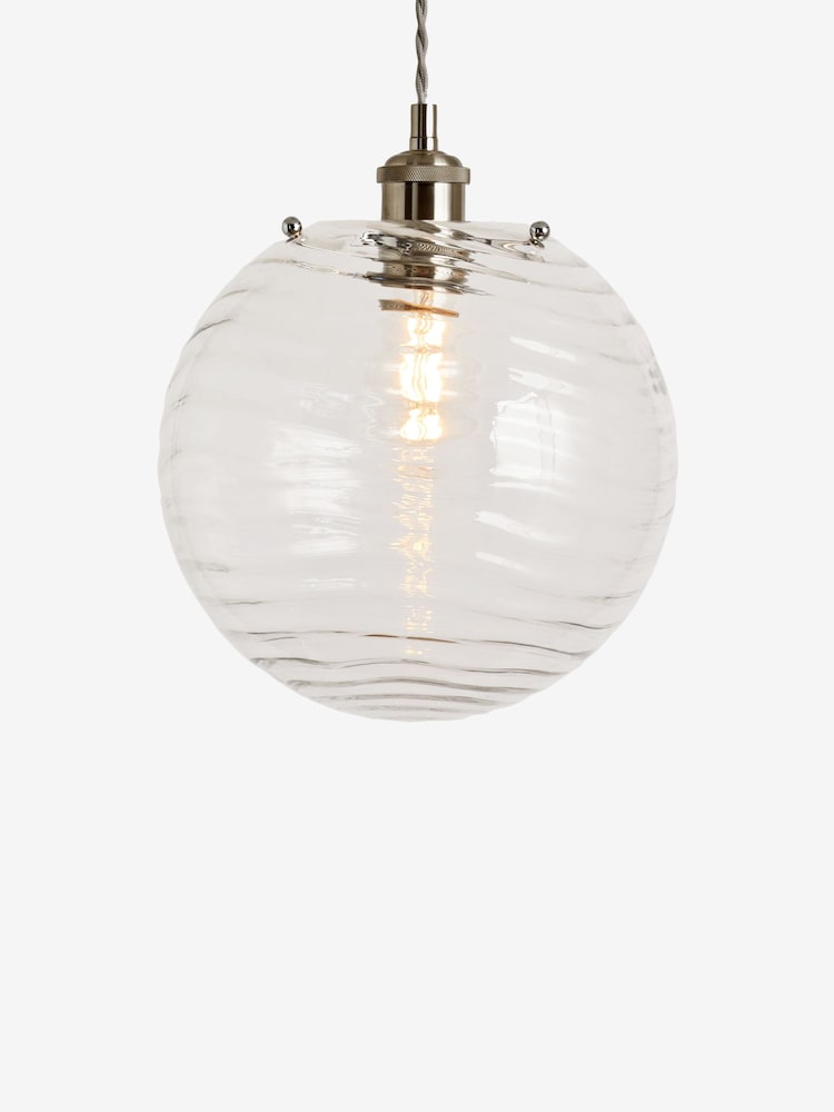 Clear Juno Easy Fit  Pendant Light Shade - Image 5 of 5