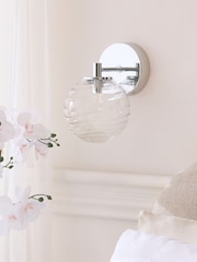 Chrome Juno Rechargeable Wireless Wall Light - Image 2 of 5