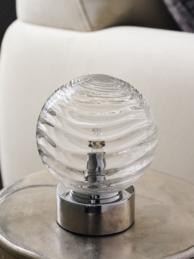 Chrome Juno Touch Table Lamp - Image 2 of 6