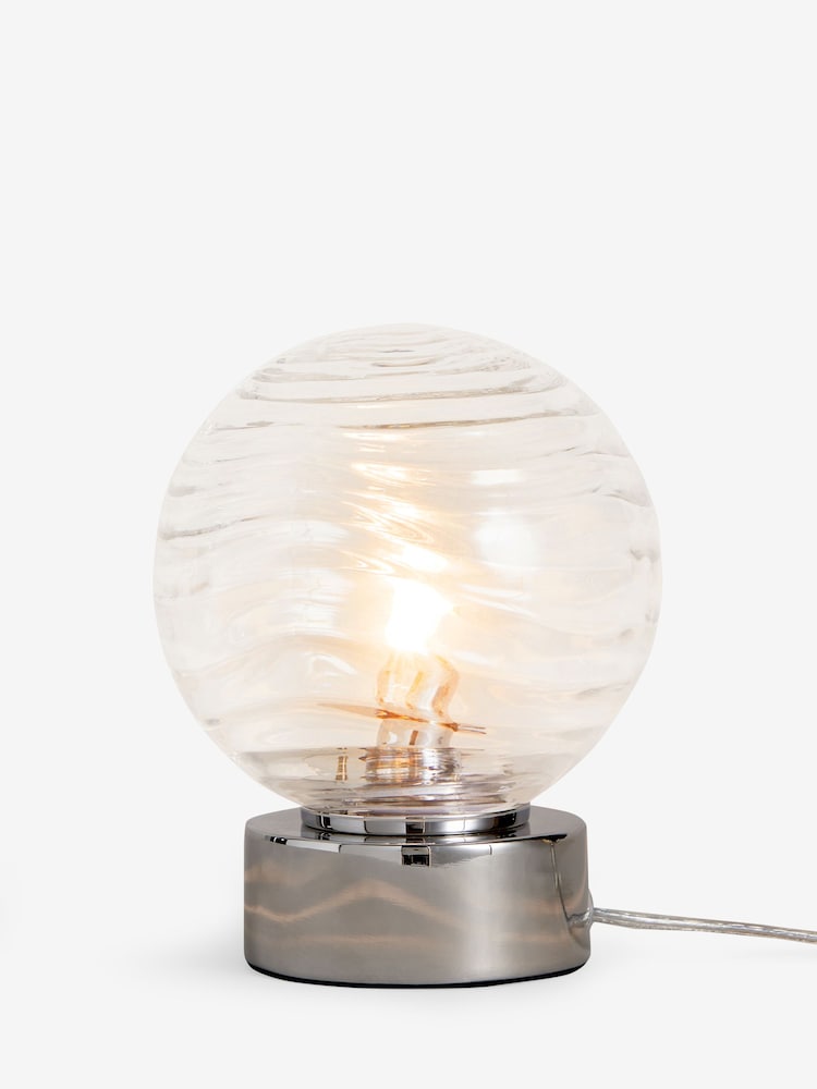Chrome Juno Touch Table Lamp - Image 6 of 6
