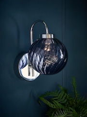 Blue Freya Rechargeable Wireless Wall Light - Image 1 of 10