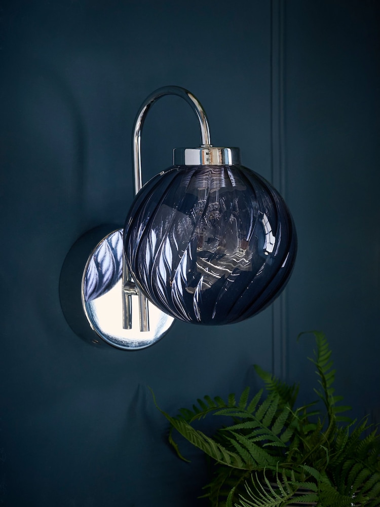 Blue Freya Rechargeable Wireless Wall Light - Image 2 of 10