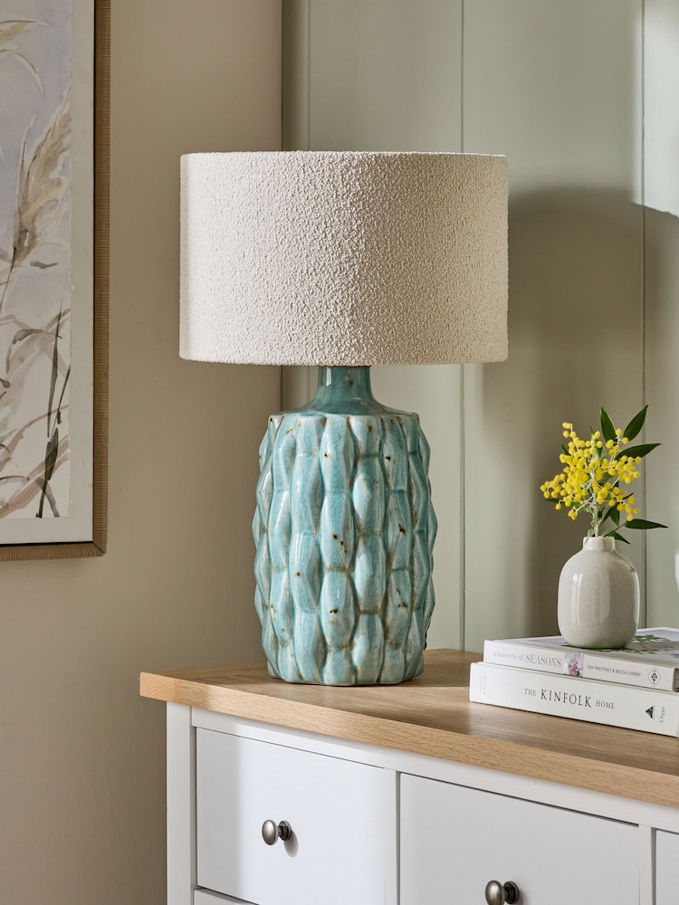 Blue Marisol Table Lamp - Image 2 of 5
