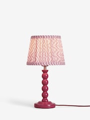 Pink Mini Bobbin Table Lamp - Image 4 of 5