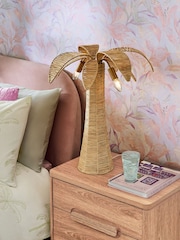 Natural Palm Tree Table Lamp - Image 1 of 4