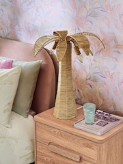 Natural Palm Tree Table Lamp - Image 2 of 4