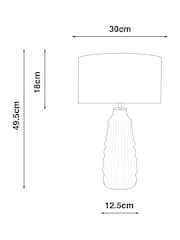 Green Cactus Table Lamp - Image 4 of 5