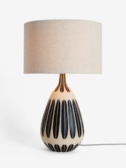 Black Diya Table Lamp - Image 4 of 5