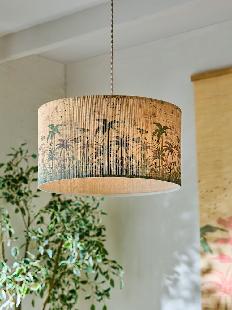 Natural Bamboo Print Easy Fit Shade - Image 2 of 4