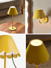 Yellow Daisy Rechargeable Wall and Table Lamp - Image 2 of 9