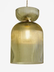 Green Hallie Easy Fit Pendant Light Shade - Image 4 of 4