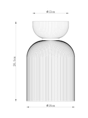 Green Hallie Easy Fit Pendant Light Shade - Image 5 of 5