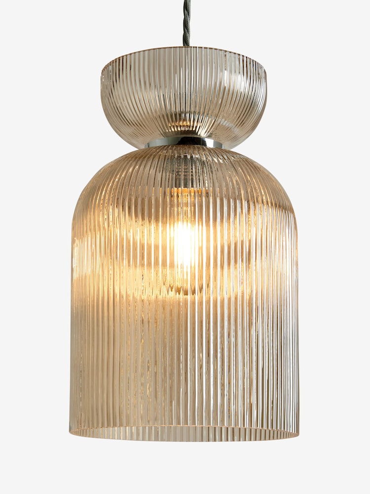 Champagne Gold Hallie Easy Fit Pendant Light Shade - Image 5 of 5