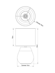 Blue Kit Table Lamp - Image 5 of 5