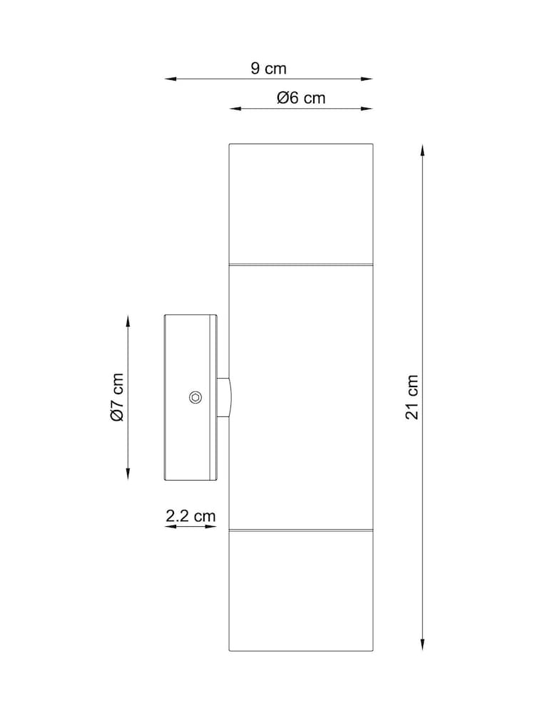 Bronze Ashfield 2 Light Wall Light - Image 5 of 5