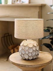 White Aegean Small Table Lamp - Image 1 of 6