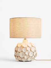 White Aegean Small Table Lamp - Image 5 of 6
