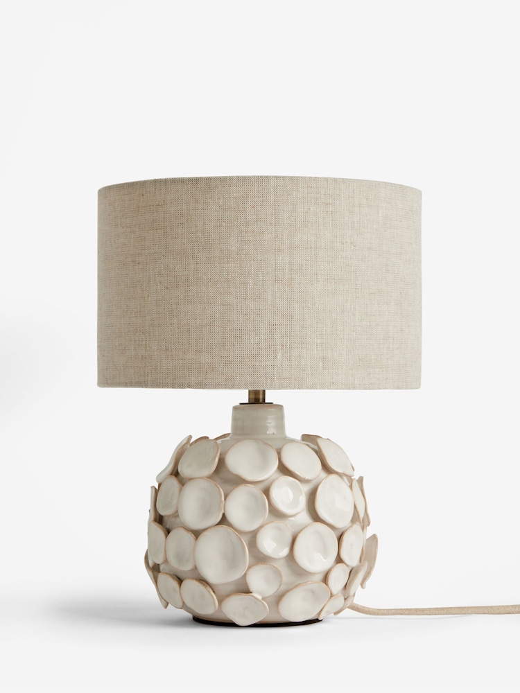 White Aegean Small Table Lamp - Image 6 of 6