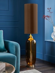 Amber Orange Connor Floor Lamp - Image 1 of 5