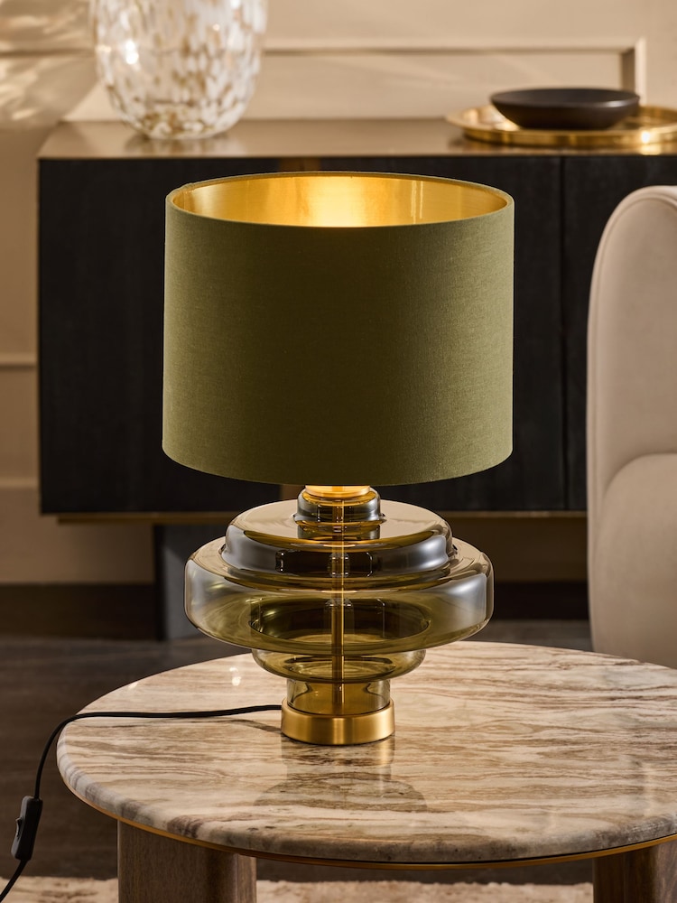 Green Luca Table Lamp - Image 1 of 6