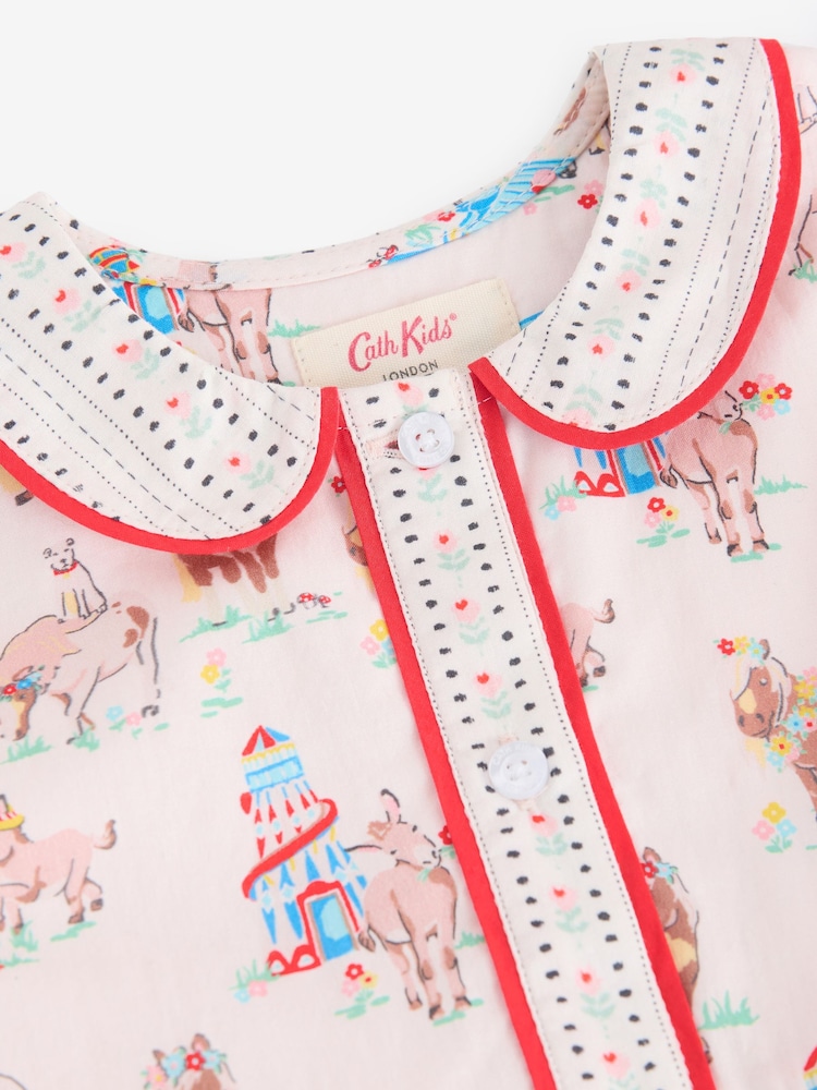 Cath Kidston Cream - Seaside Print Collar Summer Dress (3mths-8yrs) - Imagen 8 de 8