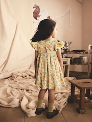 Cath Kidston Yellow - Vestido de verano con estampado de conejitos (3meses-8años) - Imagen 3 de 8