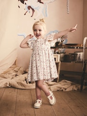 Cath Kidston Blue Corgi Print Summer Dress (3mths-8yrs) - Image 1 of 8