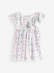 Cath Kidston Blue Corgi Print Summer Dress (3mths-8yrs) - Image 6 of 8