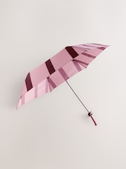 Roz aprins cu dungi - Umbrelă - Image 1 of 3