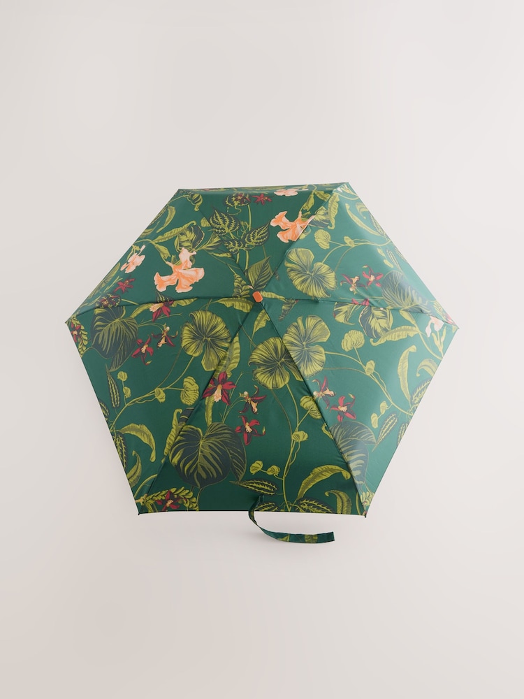 Floral Compact Umbrella - Image 3 of 3 Floral Compact Umbrella - Image 3 of 3
