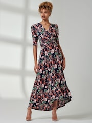 Jolie Moi Fit & Flare Jersey Rochie lungă - Imaginea 5 din 6