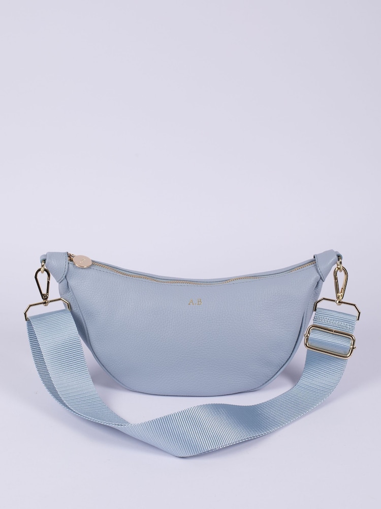 LRM Goods Blue The Fleur Hip Bag - Image 2 of 3