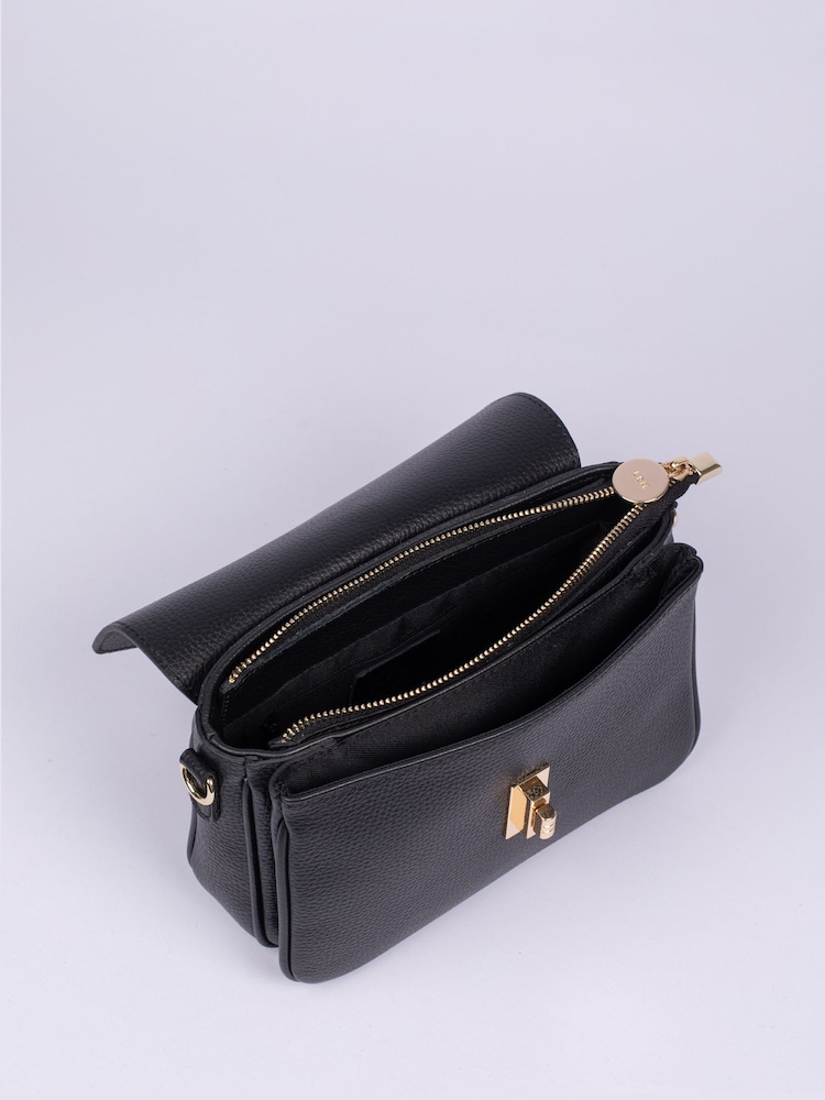 LRM Goods Ambrose Cross-Body Black Bag - Image 5 of 5 LRM Goods Ambrose Cross-Body Black Bag - Image 5 of 5