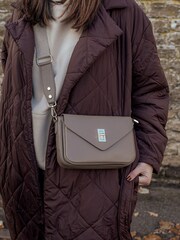 LRM Goods Personalised Leather Ambrose Cross-Body Bag - Image 1 of 1