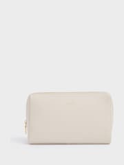 Vit - Osprey London The Adaline Leather Washbag - Bild 2 av 4