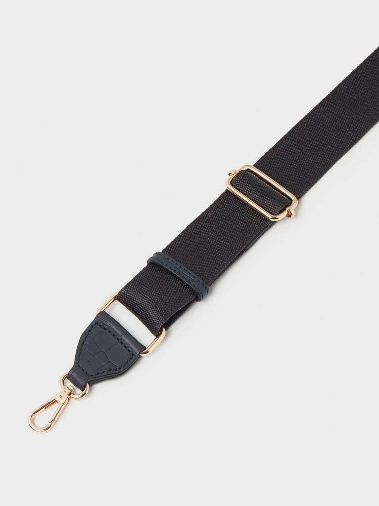 Sacoche pour appareil photo OSPREY LONDON The Chester mi-longue en cuir bleu - Image 6 of 7
