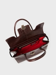 OSPREY LONDON The Weybridge Leather Shoulder Brown Bag - Image 6 of 8