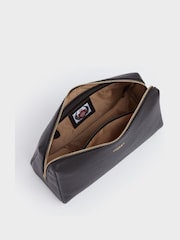 Svart - Osprey London The Adaline Leather Washbag - Bild 3 av 4