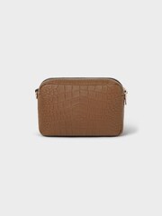 OSPREY LONDON Green The Chester Midi Leather Camera Bag - Image 5 of 7